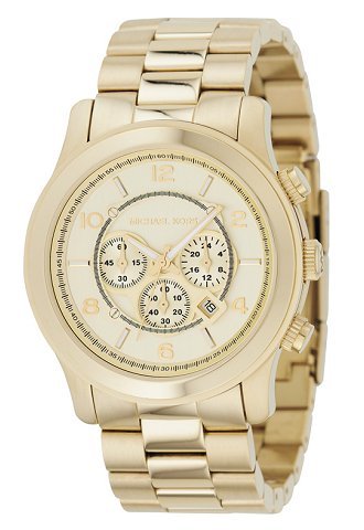 Michael Kors MK8077 Gold-Tone Men's Watch