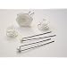 Haarschmuck- Set in wei� 42tlg. Set 15