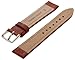 Hadley-Roma Men's MSM894RR-180 18-mm Honey Genuine Leather Watch Strap
