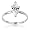 14k White Gold and Marquise-Cut Cubic Zirconia Solitaire Ring