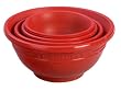 Le Creuset Silicone Prep Bowls, Cherry