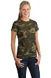 Ladies Camo Perfect Weight District Tee