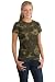 Ladies Camo Perfect Weight District Tee