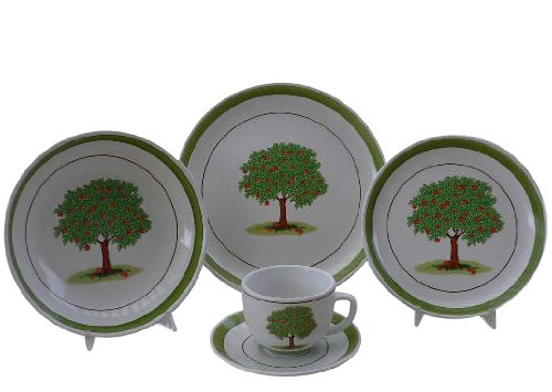 Creatable 140471 Tafelservice Linda Apfelbaum 12-teilig
