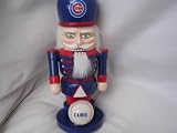 Cubs Nutcracker Chicago Baseball Christmas Home Decor 9" Collectible