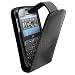 from AIO AIO Black Flip Leather Case Cover For Samsung Ch@t 335 Chat S3350 + Screen Protector