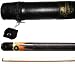 Top-Angebot!!! Billardqueue Pool-Fire, Länge ca. 147 cm, 2-tlg. + Köcher Laperti 1/1 PVC schwarz mit Kreidehalter