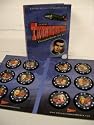 THUNDERBIRDS LIMITED EDITION SET 12 CASINO POKER CHIPS