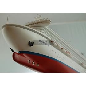 TEKSTAR~32 DIAMOND PRINCESS MODEL SHIP WOODEN BOAT by Tekstar