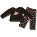 Hot Cocoa 2 piece Pajamas for toddlers and girls