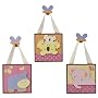 CoCaLo Baby Tropical 3 Pc Wall Plaques