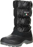 San Bernardo Damen Winterstiefel Snowboots schwarz, Größe:38;Farbe:Schwarz