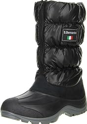 San Bernardo Damen Winterstiefel Snowboots schwarz, Größe:39;Farbe:Schwarz