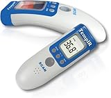Tempir Body Temperature Thermometer | Infrared for Baby Adult Child, Non-contact , High Accuracy Multi-function Clinical Thermometers | for Surface Temperatures, Forehead, Body and Room | Ideal for Basal Temperature Readings | Stores 32 Last Temperatures Taken | High Temperature Alarm | Easy to Use | This High Quality No Touch Thermometer Allows You to Take Temperatures Instantly. 