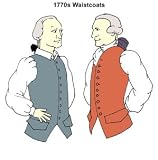1770's Colonial Era, Age of Piracy Waistcoats Pattern