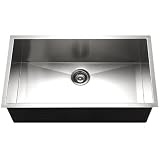 Buy Houzer CTG-3200 Contempo 32-by-18-Inch Single Bowl Undermount Stainless Steel Sink by HOUZER