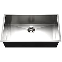 Houzer CTG-3200 Contempo 32-by-18-Inch Single Bowl Undermount Stainless Steel Sink