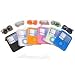 KMS - SET OF 6 SILICONE 3G SKINS CASES & COLOR HAND STRAPS FOR NEW APPLE iPOD NANO 3G 3RD GENERATION (BLACK, BLUE, WHITE, PINK, ORANGE AND NEW GREEN) BRAND NEW BOX SET