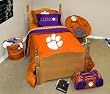 Clemson Tigers Bed Comforter Set (Twin/XL) - NCAA College Athletics