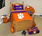 Clemson Tigers Bed Comforter Set (Full/Queen) - NCAA College Athletics