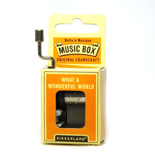 WHAT A WONDERFUL WORLD - Crankshaft Music Box