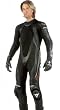 DAINESE W-FRAME BLACK/GRAY D-SKIN LEATHER SUIT! eur-52