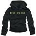 Sports : LOST 4 8 15 16 23 42 Zahlen Kapuzensweatshirt schwarz