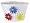 Avenir Flower Bike Basket (White, Medium)