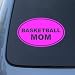 BASKETBALL MOM - Vinyl Car Decal Sticker #1487 | Vinyl Color: Pink