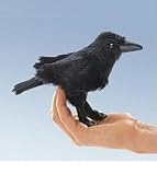 Folkmanis Raven Finger Puppet