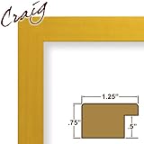 11x17 Yellow photo frame / picture frame