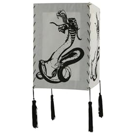 Black Dragon - Paper Lamp