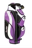 Tour Edge Golf Mfg. Inc. UBAGMCB07 GEOMAX CART BAG LADIES PURPLE-WHITE-BLACK