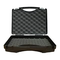 Kunststoffkoffer Tekno 2003M schwarz/silbergrau inkl. Noppenschaumeinlage