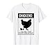 Chickens The Pet That Poops Breakfast Humorous Funny Graphic