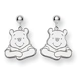 Sterling Silver Disney Winnie the Pooh Earrings