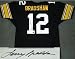 Terry Bradshaw Pittsburgh Steelers NFL Hand Signed Authentic Black Jersey