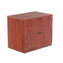 Alera VA513622MC Valencia Series 35-Inch by 22 by 29-1/2-Inch 2-Drawer Lateral File, Medium Cherry
