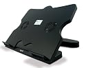 Laptop Stand and Cooling Pad (Dual-Fan Extra Quiet) - Black