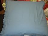 Blue Euro Pillow Case Cover Set