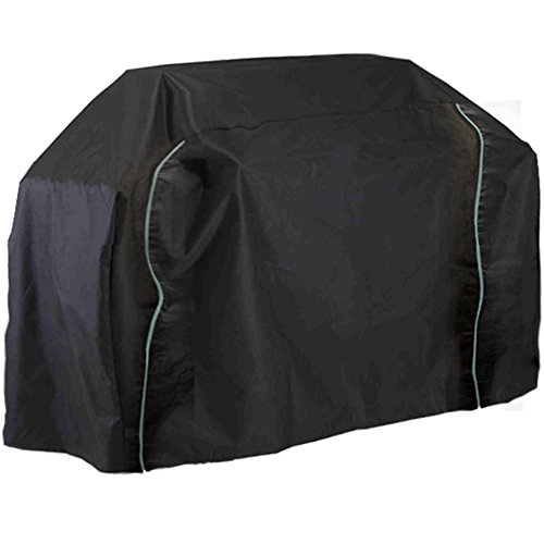 edenStar Big Fitted Quality BBQ Cover 2 X Zips, Elasticated Hem Barbecue Waterproof & Breathable Protection (Extra Large 139Cm High BBQ Cover)