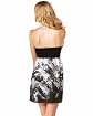 Tiger Eye Printed Halter Dress Product Image