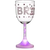 Bride LED Light up Wine Glass - Bachelorette Party Cup for the Bride to Be