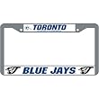 Toronto Blue Jays MLB Chrome License Plate Frame