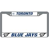 Toronto Blue Jays MLB Chrome License Plate Frame