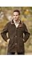Men's Bostonian Sheepskin Coat, BLACK FOREST, Size 46