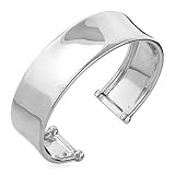 Sterling Silver Polished Bangle Bracelet 7
