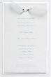 White Vines Vellum Wedding Invitations