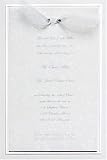 White Vines Vellum Wedding Invitations