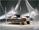 Contemporary Sylvania Clear Acrylic Bed Frame